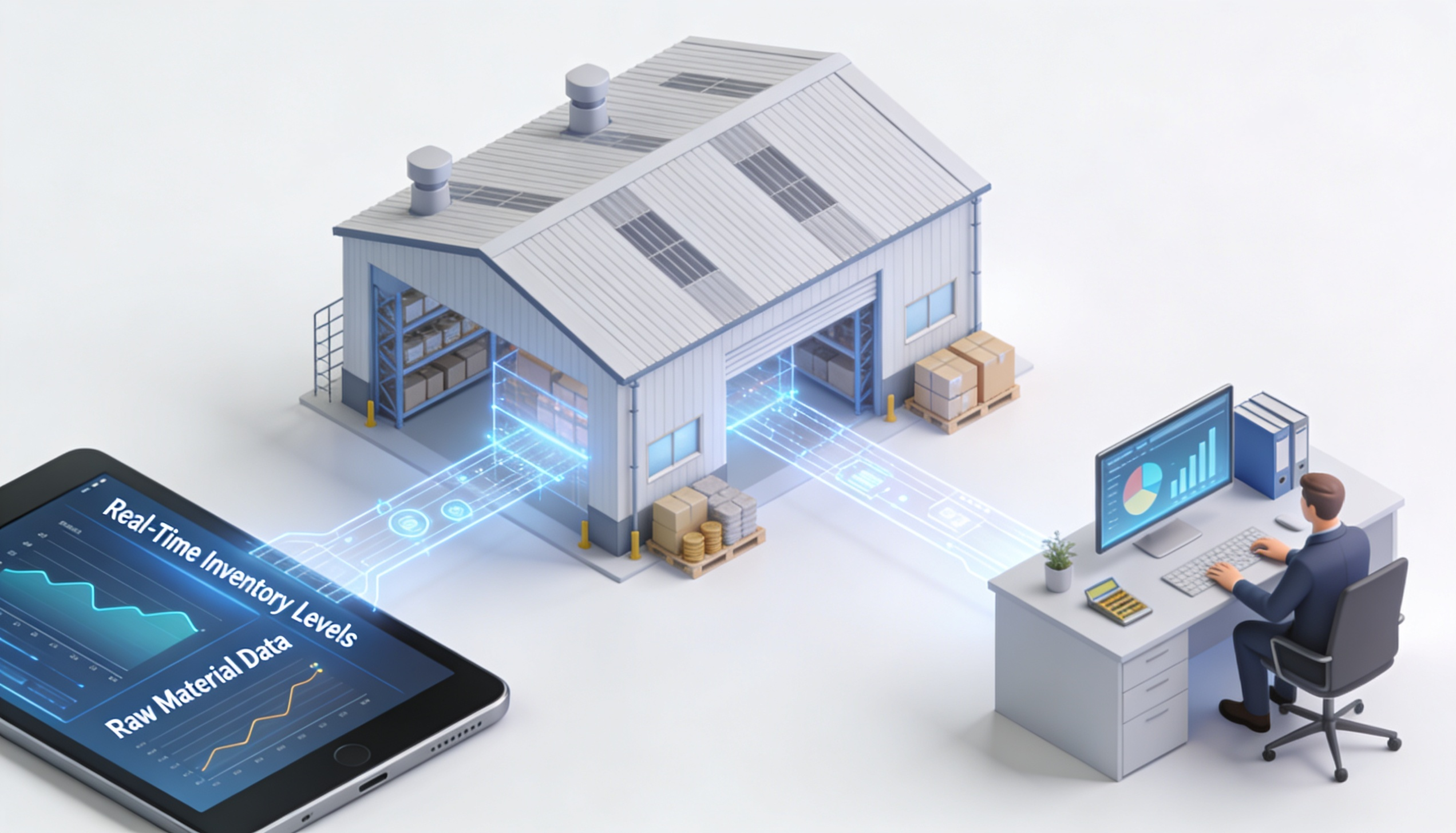 ระบบ Web Application แบบ ERP สำหรับบริหารจัดการทรัพยากร เช็คสต็อกสินค้า และข้อมูลการผลิตในโรงงานแบบ Real-time
