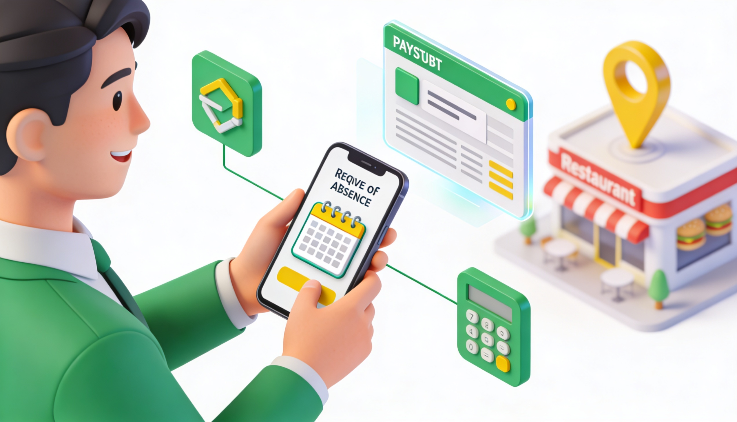 ระบบ Web Application สำหรับงาน HR ที่รองรับการลางานและคำนวณเงินเดือนผ่านสมาร์ทโฟนเพื่อความสะดวกของพนักงาน